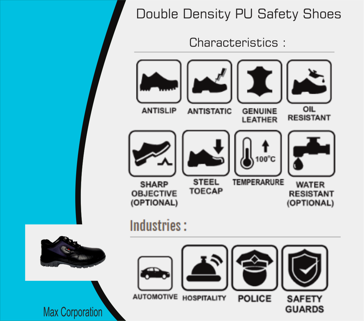 Double Density PU Safety Shoes